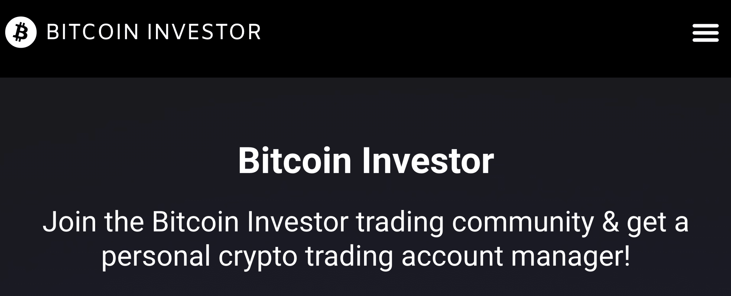 Bitcoin Investor