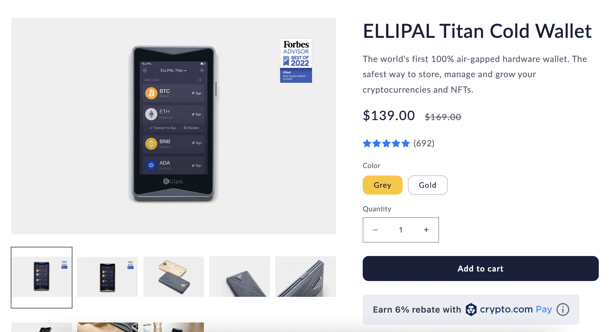 ELLIPAL Titan Cold Wallet