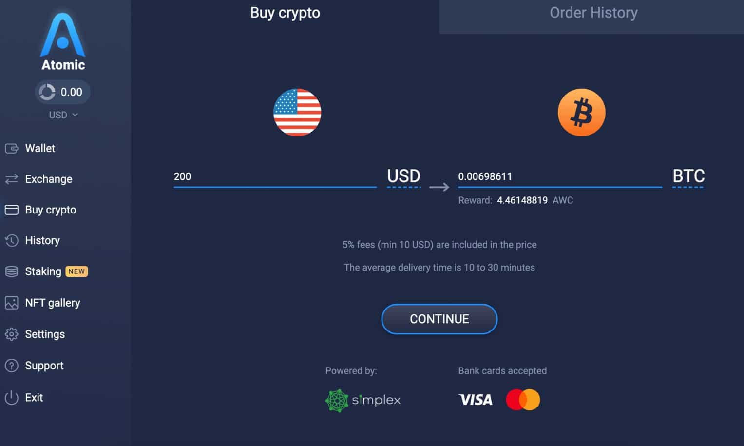 Atomic Wallet review 
