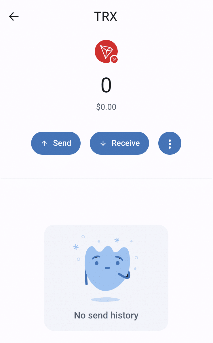 Trust Wallet receive tokens