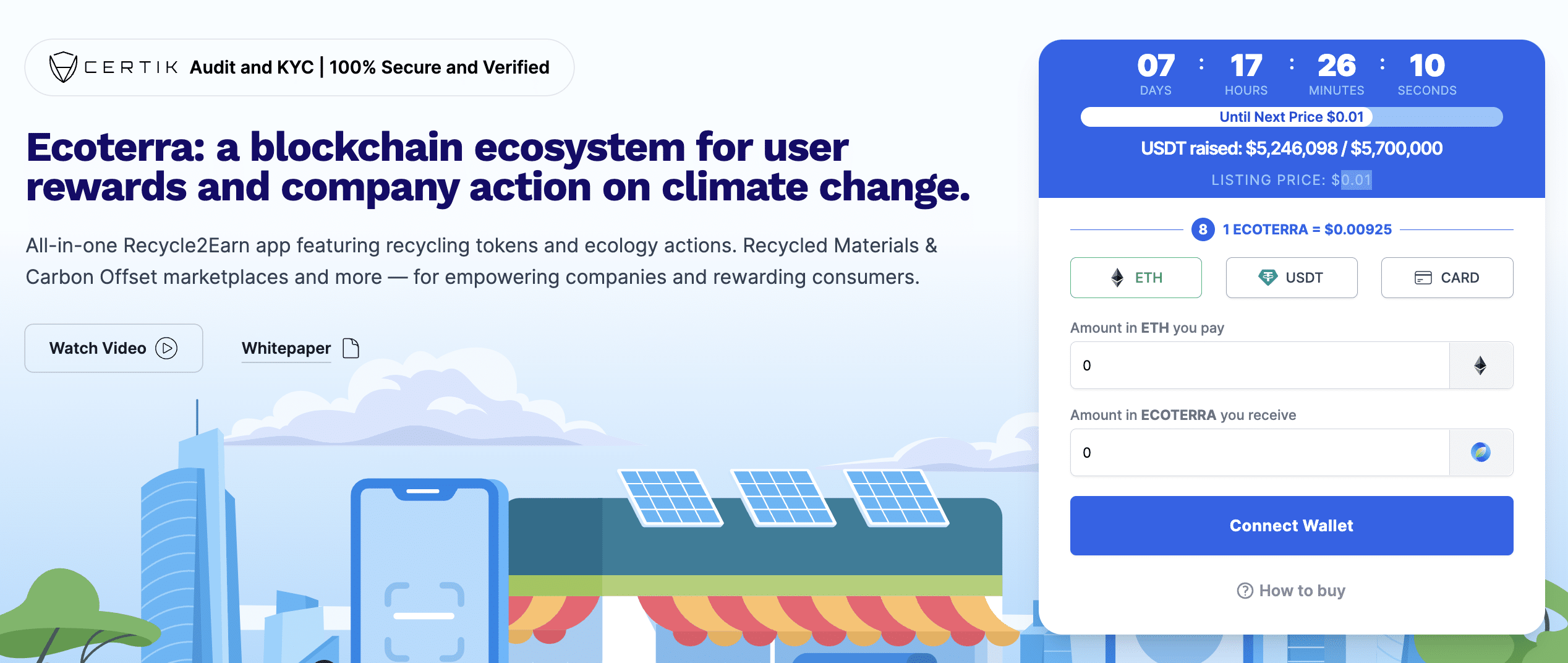 Ecoterra presale 