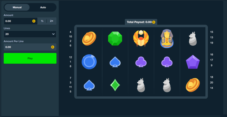 Original slot game at Stake.us