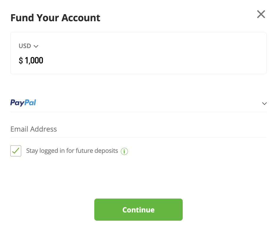 eToro supported coins