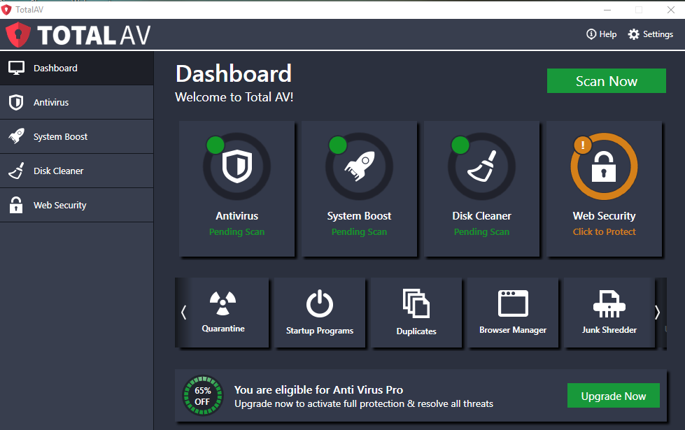 TotalAV - Overall, the Best Threat Protection Software
