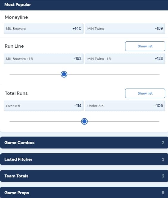 betrivers bet types