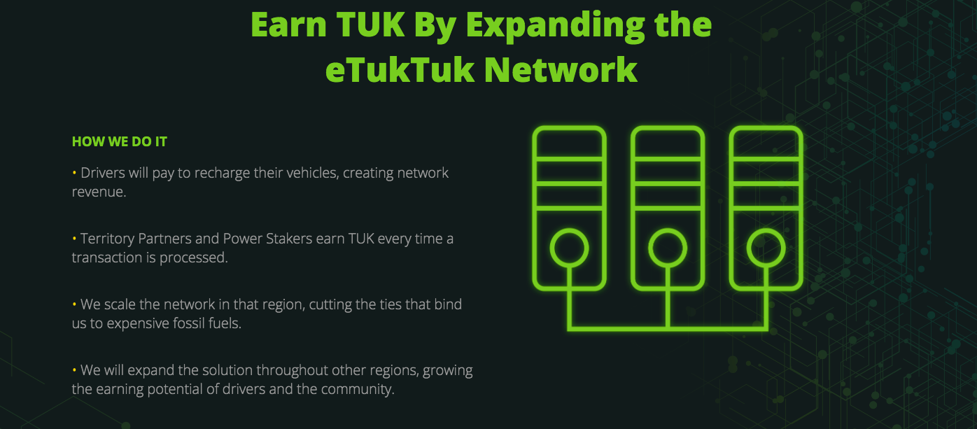 eTukTuk features