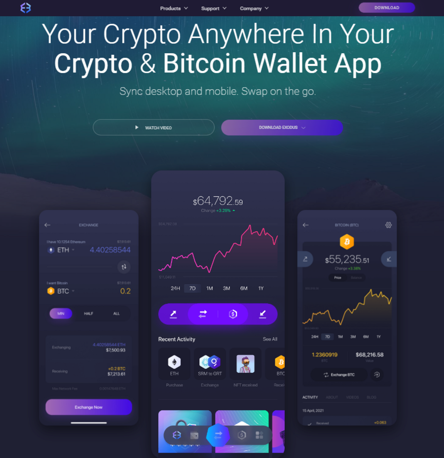 Exodus Wallet was created by JP Richardson and Daniel Castagnoli in 2015.