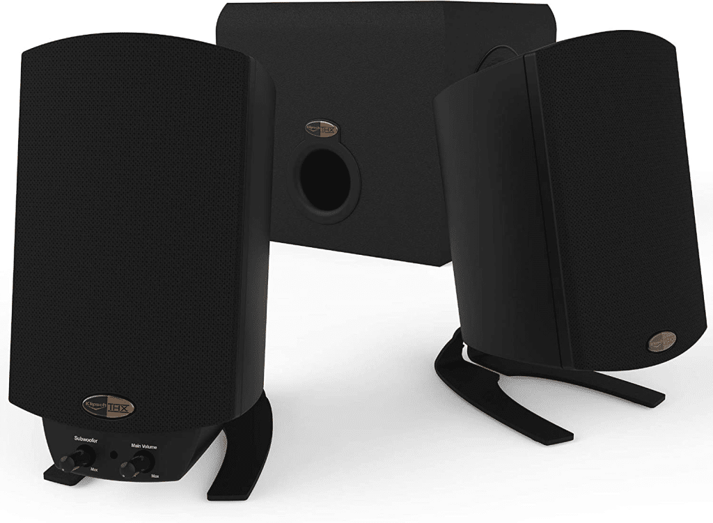 Klipsch ProMedia 2.1 — Explosive Bass Speakers