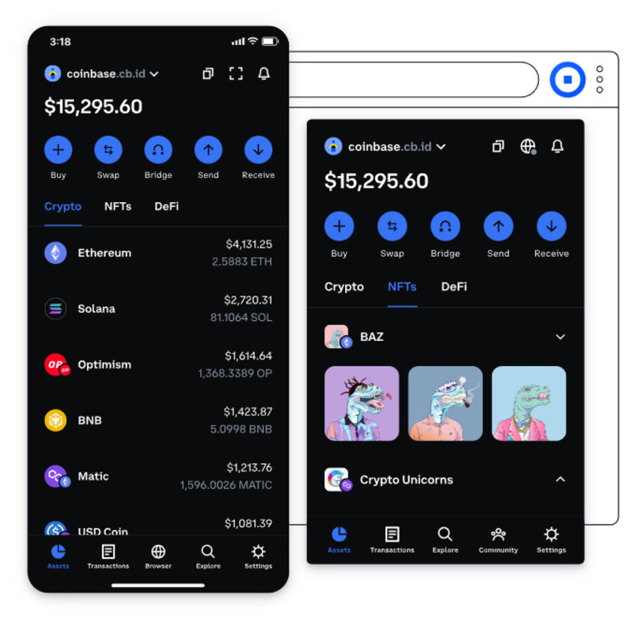 The Coinbase exchange might be limited outside the US, but the wallet is available worldwide, even as a mobile app.