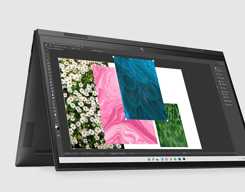 Use your laptop as a tablet with the HP Envy x360 More versatility with the HP Envy x360