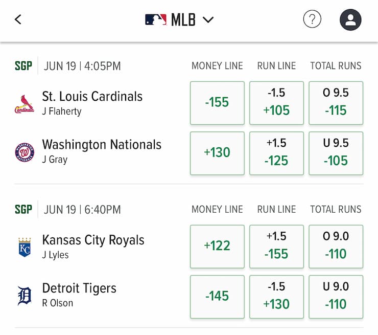 Caesars Michigan Sportsbook Bets