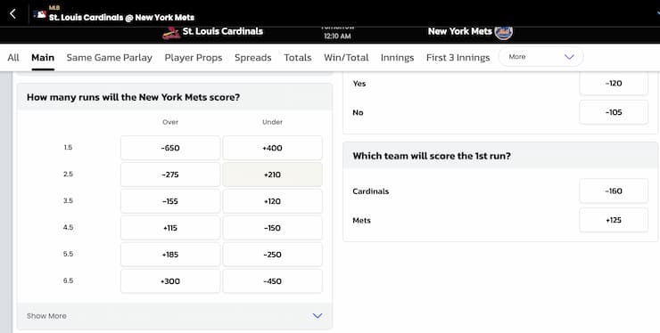 where are prop bets