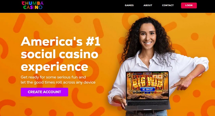 Chumba Casino Homepage