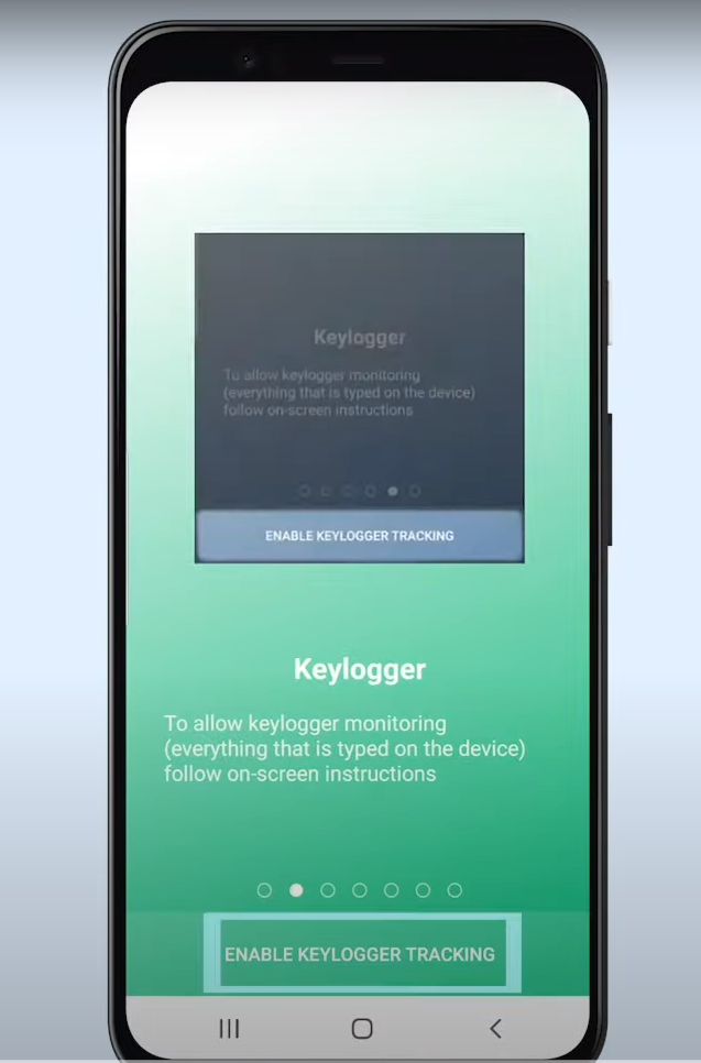 Enable Keylogger Tracking