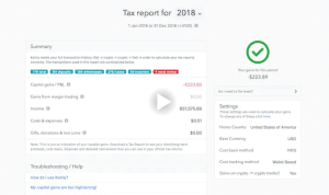 Koinly Crypto Tax Software