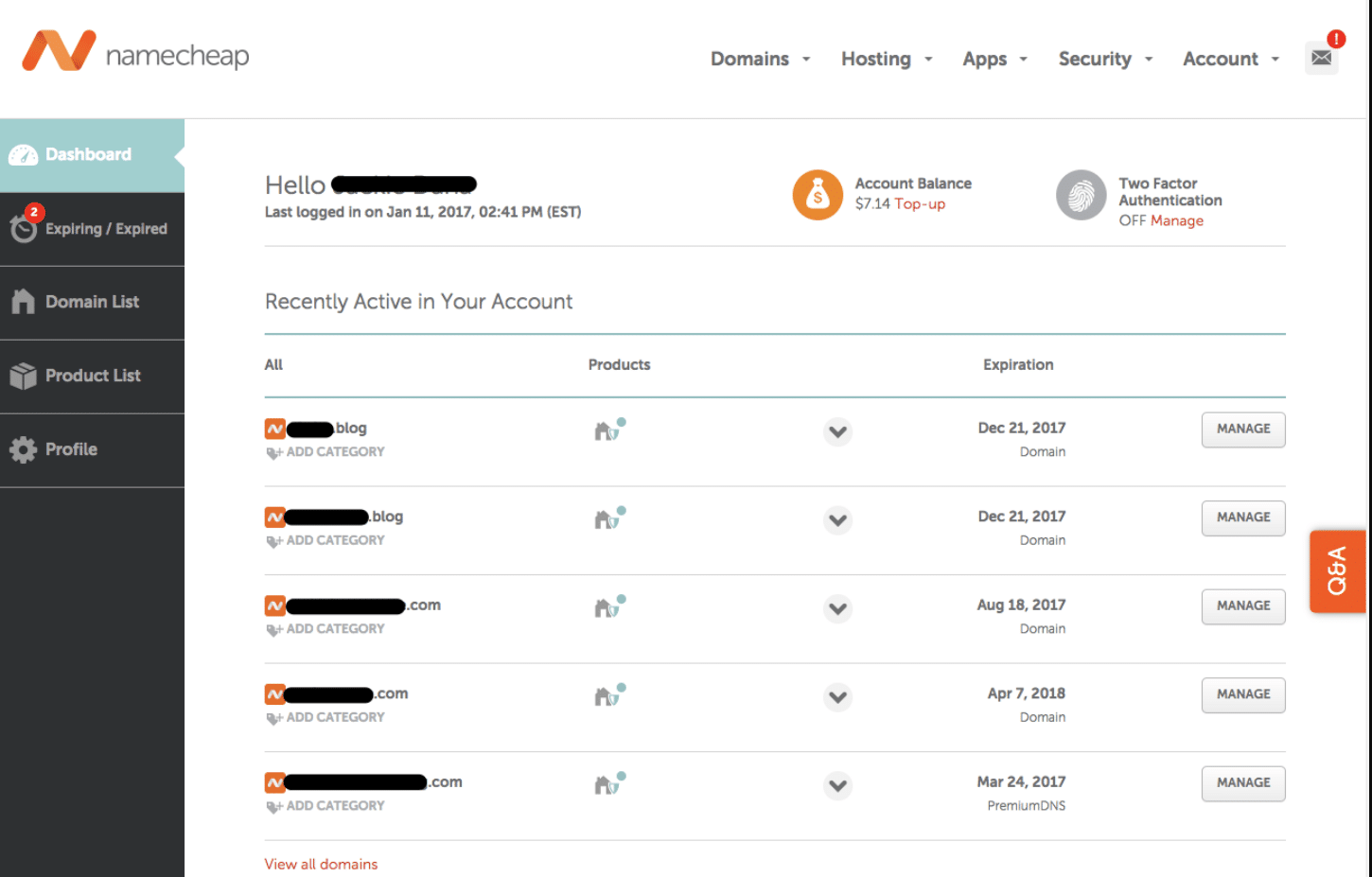 Namecheap