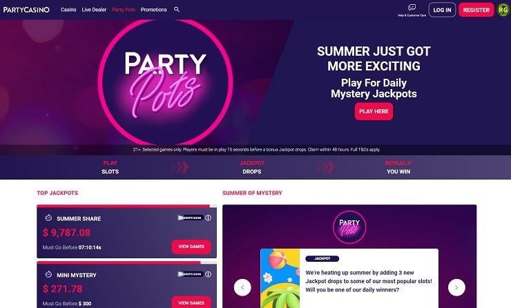 PartyCasino Real Money Online Casino