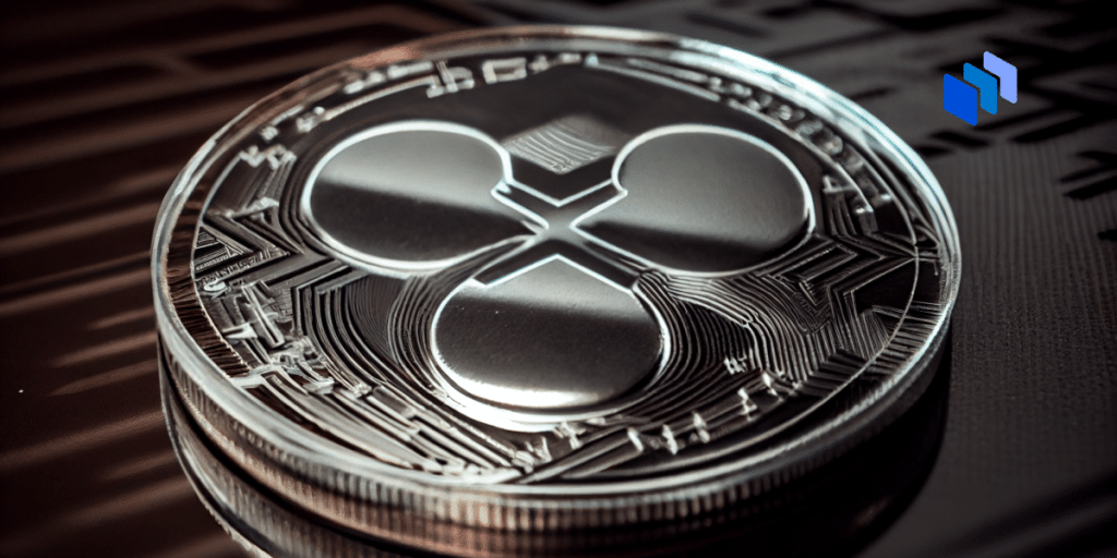 A ripple coin on a table