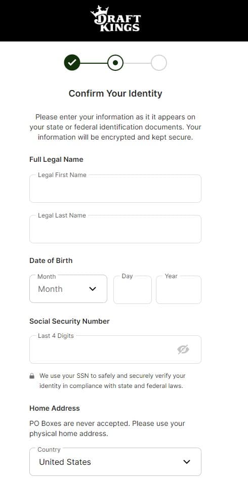 draftkings sign up 2