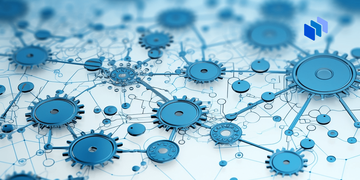 A few interconnected gears