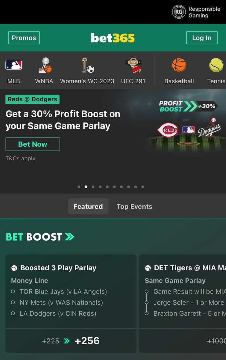 Bet365 Betting App