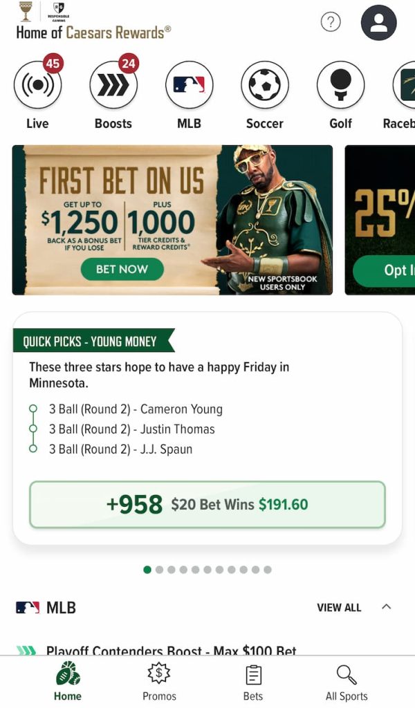 Caesars Betting App