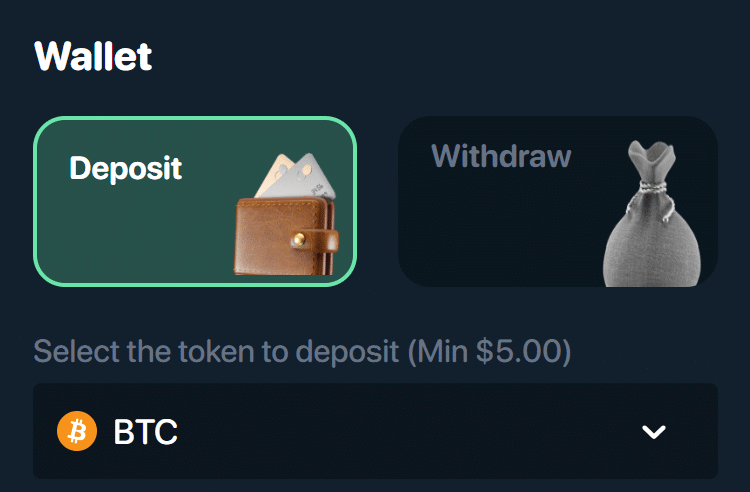 Deposit Funds Mega Dice Telegram