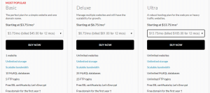 Domain.com hosting plans