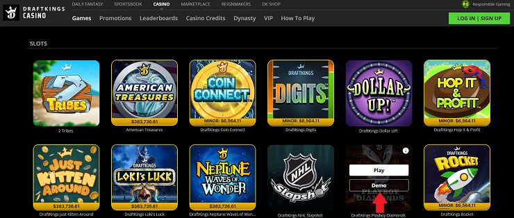 How to Win at Slots - DraftKings Casino Demo Mode