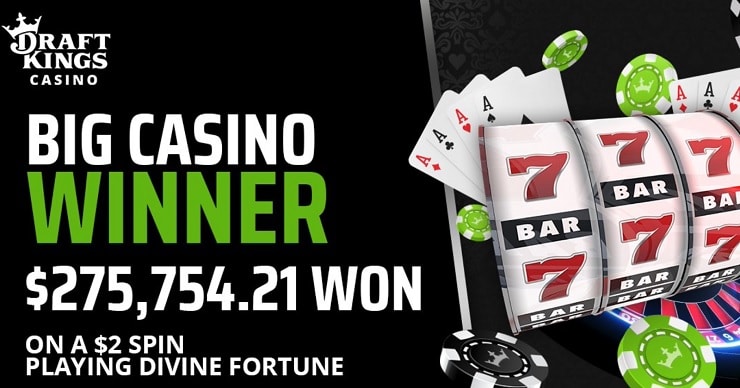 DraftKings Casino Big Winner