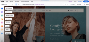 Edit eCommerce Website on Wix