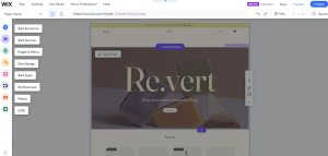 Edit your website on Wix