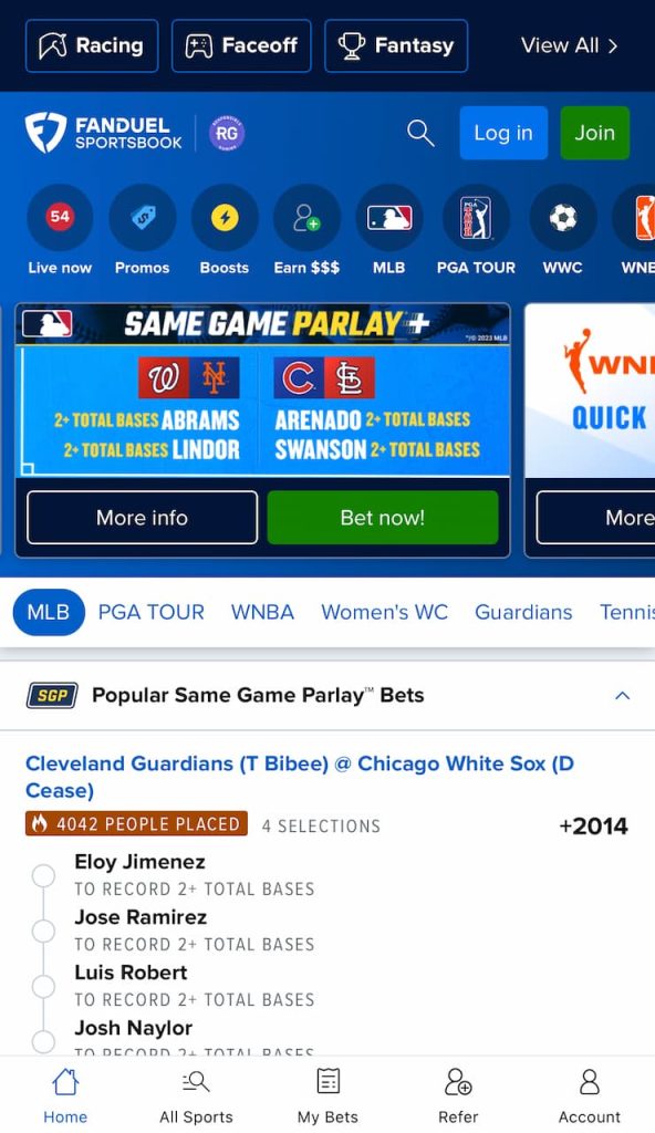 FanDuel Betting App