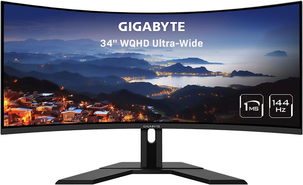 Gigabyte G342QC - Best Ultrawide Monitor for Productivity