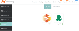 Namecheap Enterprise website hosting service