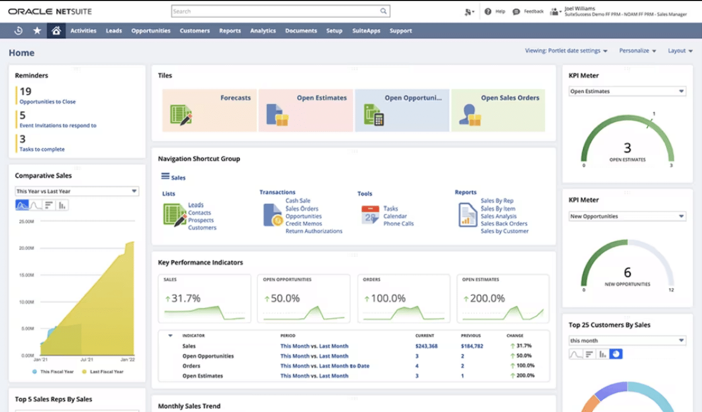 Oracle NetSuite
