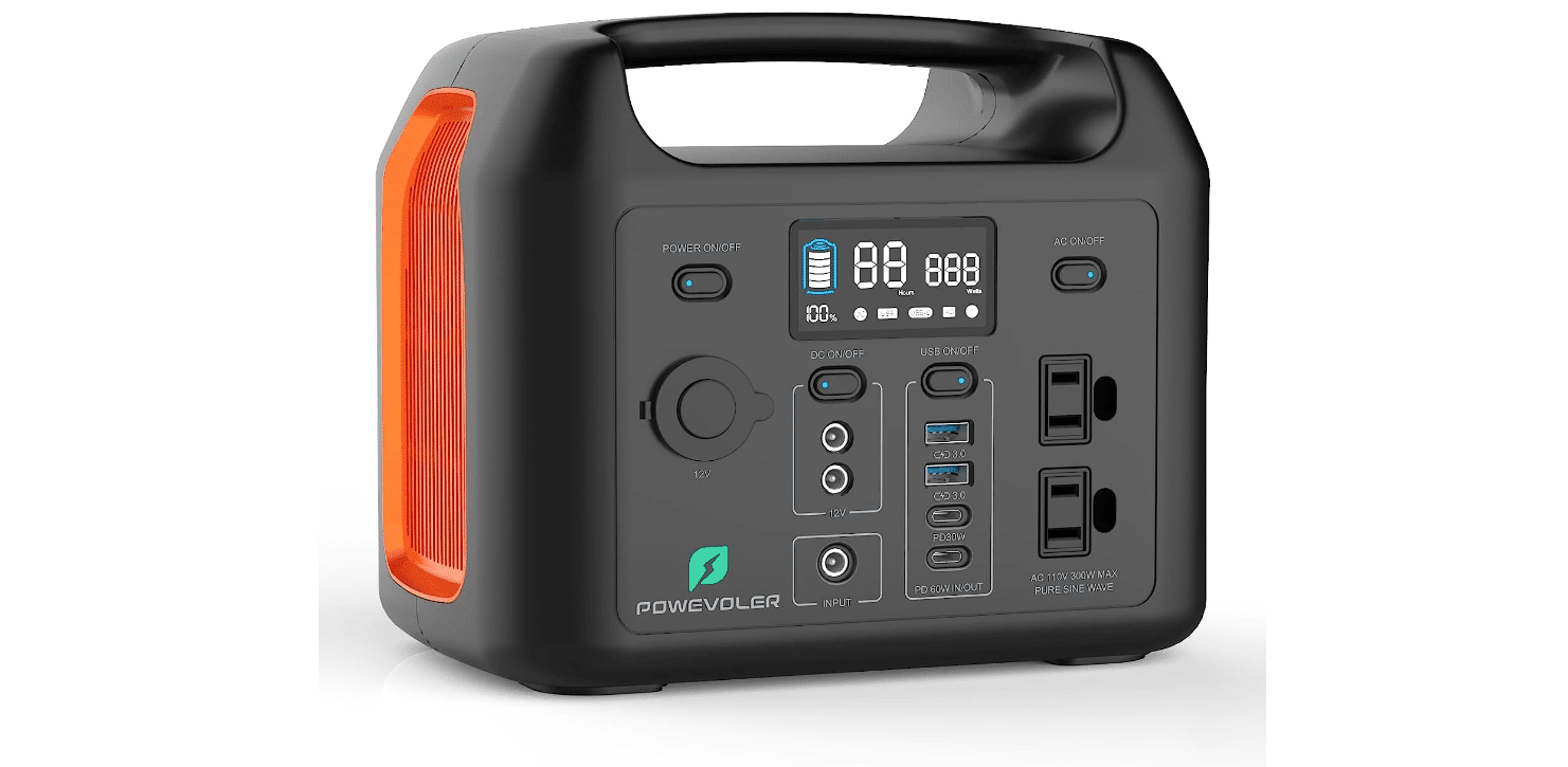 POWEVOLVER Portable Power Station - Best Portable Power Station for CPAP machine