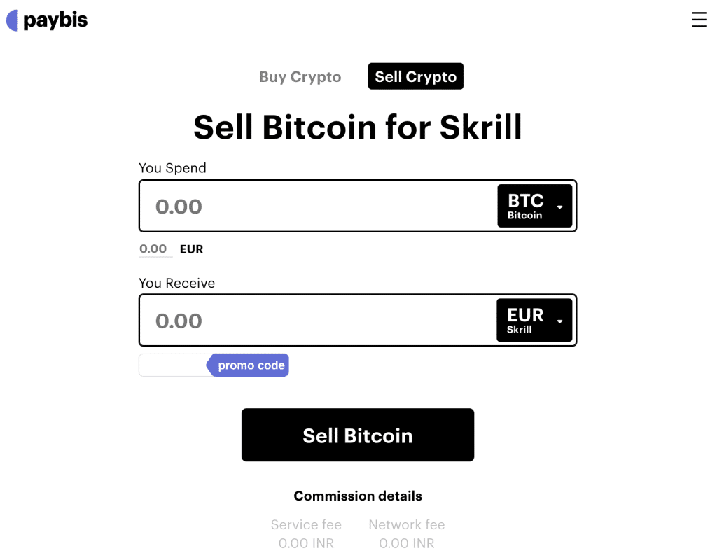 Paybis P2P trading