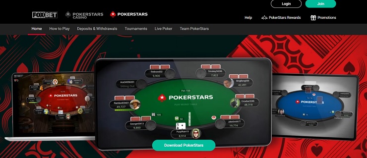 PokerStars Poker for Online Gambling