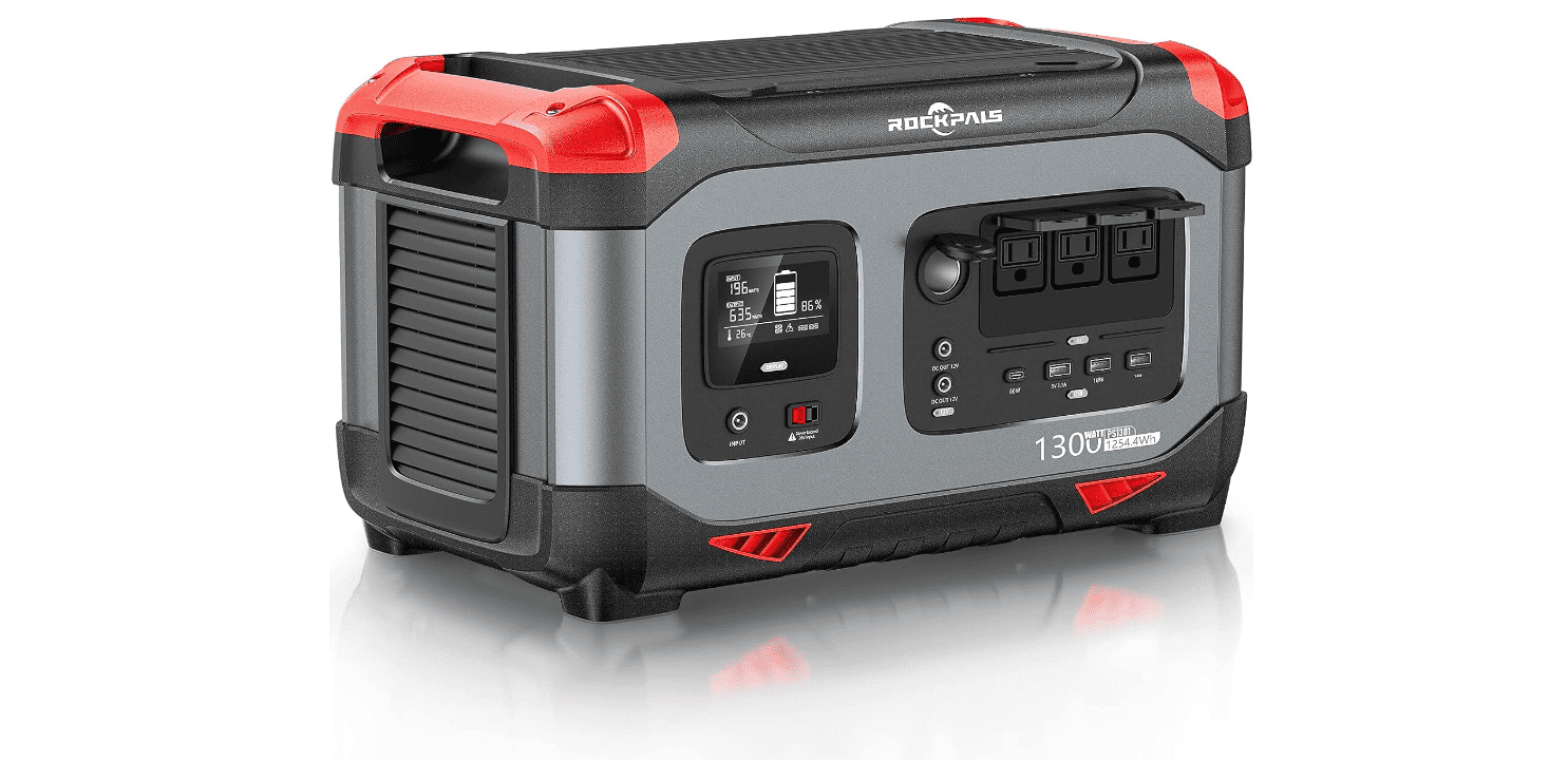 ROCKPALS Portable Power Station - Best Premium Solar Energy Station