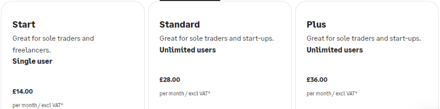 Sage UK pricing