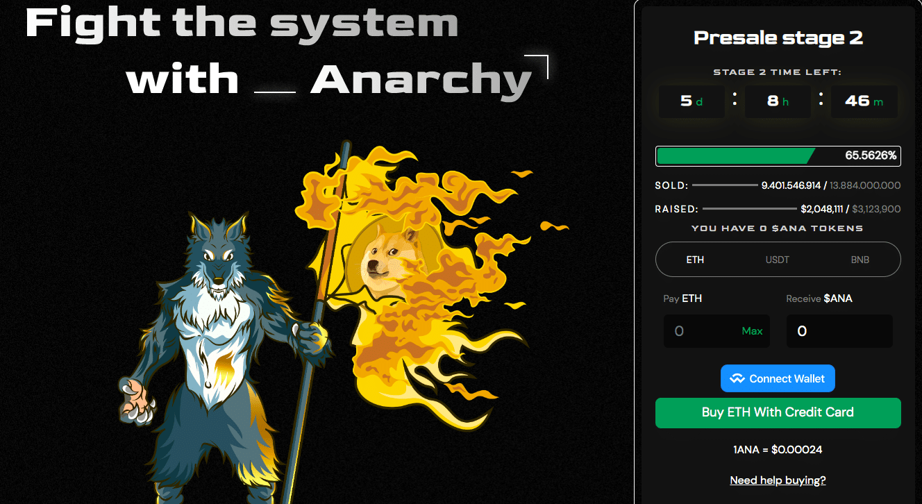 Anarchy presale