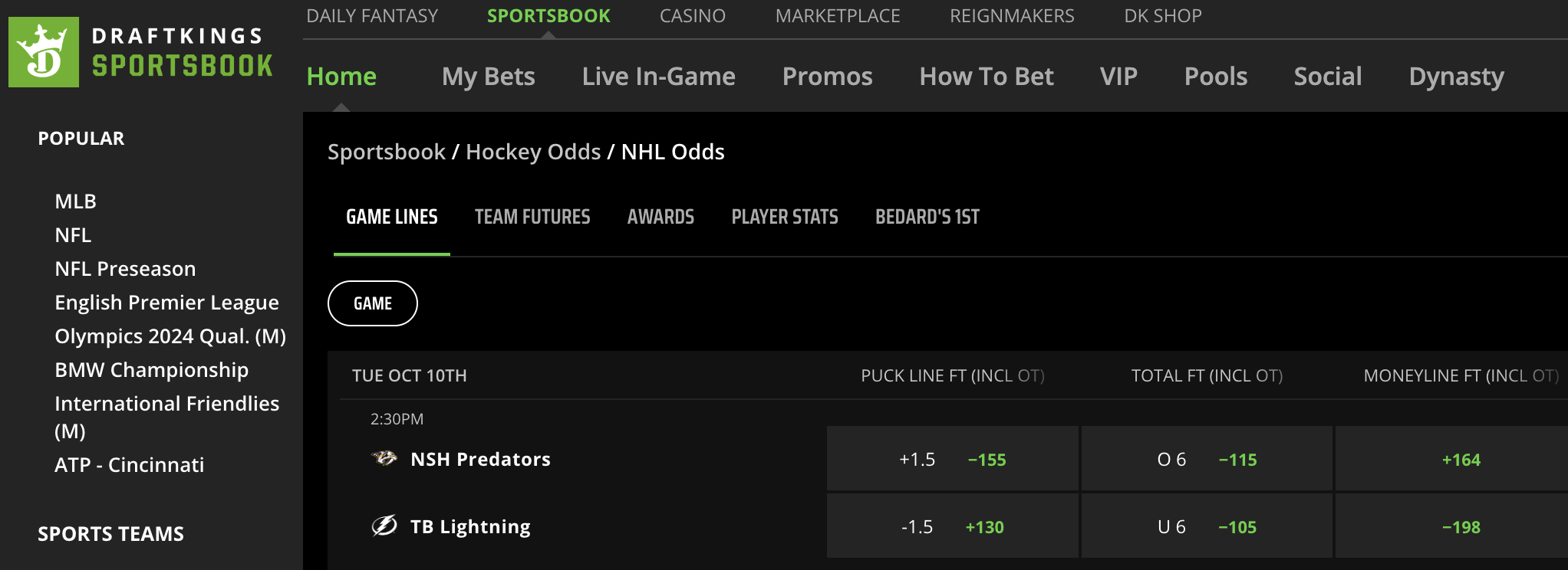 How To Bet on NHL