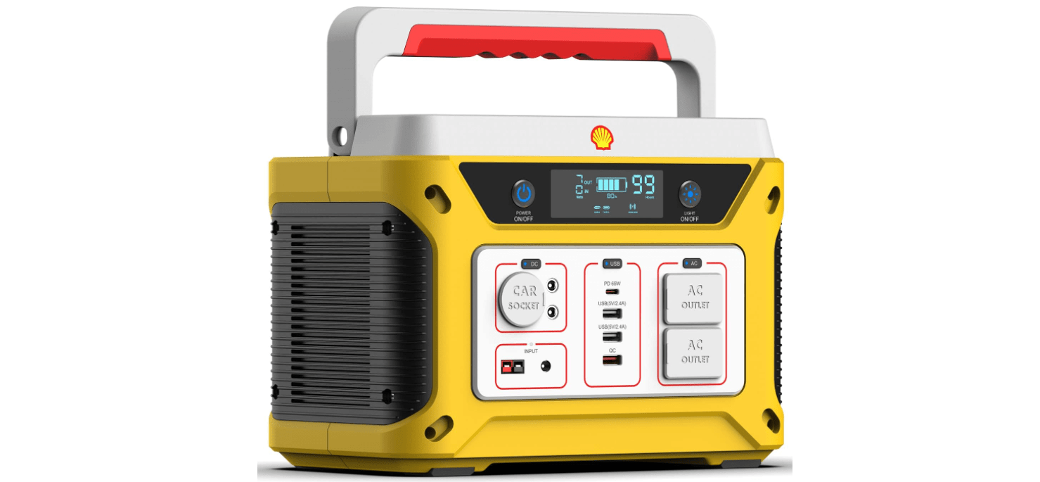 Shell Portable Power Station - Best 500W Portable Power Station