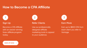 Vantage How to Become an Affiliate
