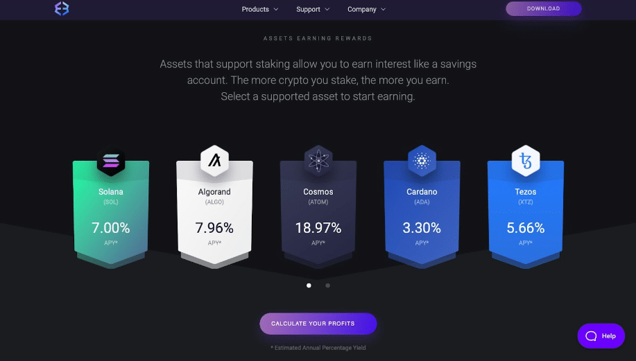 best cardano staking - exodus
