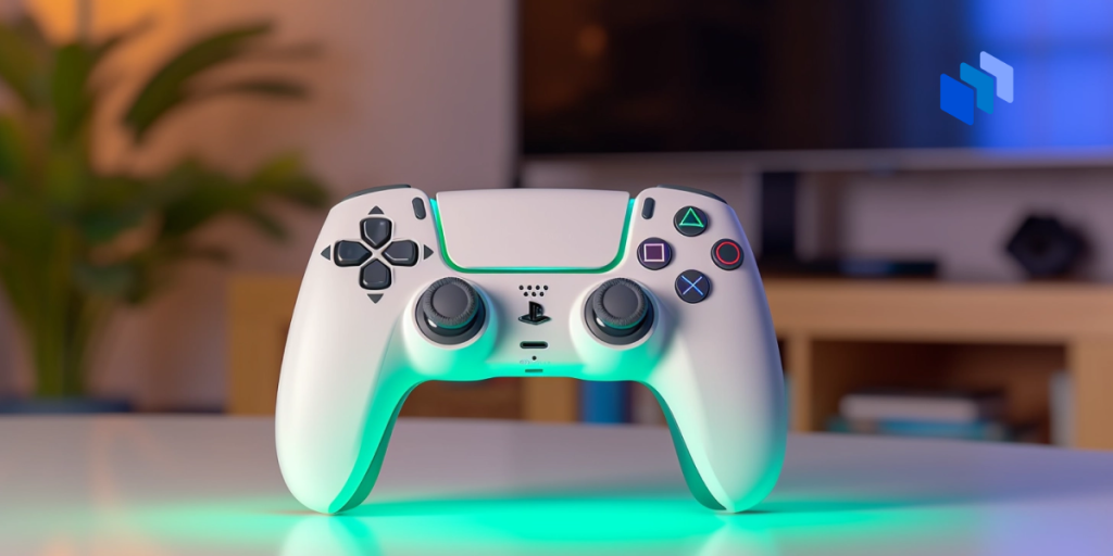 An image of a Playstation controller.
