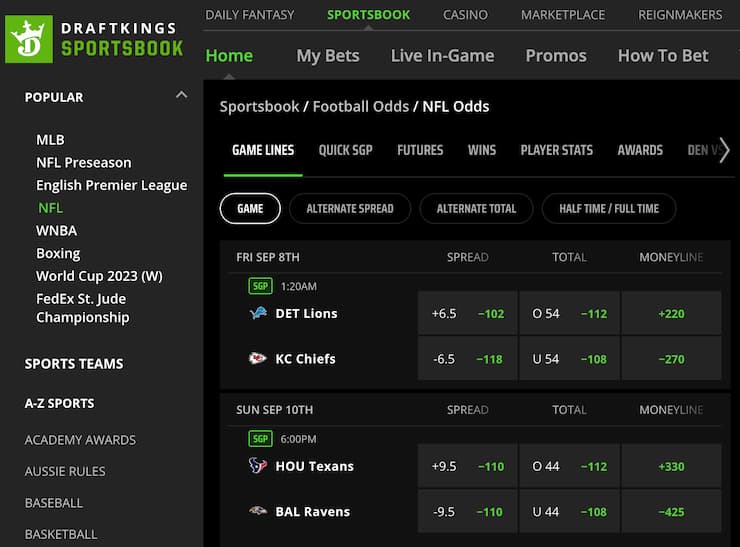 safest nfl bets
