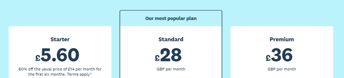 Xero has feature-based pricing rungs 