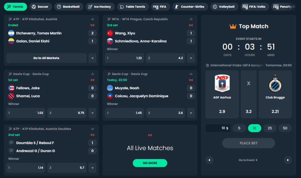 mega dice sportsbook